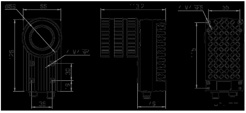 ?？礗D6000系列智能讀碼器2000 萬像素物流讀碼器外形尺寸.png